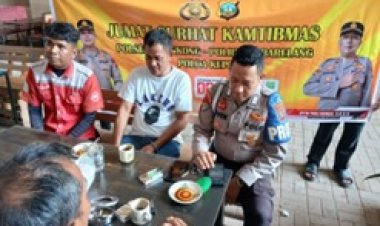 Polsek Bengkong Gelar Jumat Curhat Kamtibmas, Warga Apresiasi Kehadiran Polisi