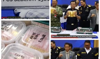 Bea Cukai Gagalkan Ekspor Ilegal Ratusan Kilogram Emas Senilai Rp502 Miliar di Bandara Halim
