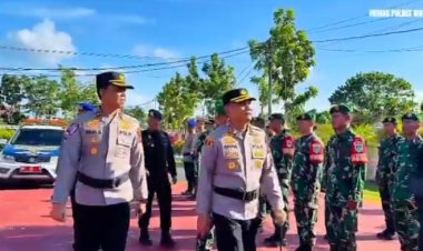 Polres Bintan Gelar Apel Gelar Pasukan, Siap Amankan Peringatan May Day 2026