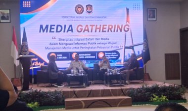 Gelar Media Gathering, Imigrasi Batam Perkuat Sinergi di Era Kepemimpinan Baru