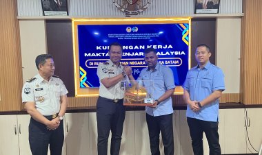Rutan Batam Terima Kunjungan Delegasi Penjara Malaysia, Perkuat Sinergi Lintas Negara