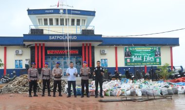 Satpolairud Polres Karimun Gagalkan Pengiriman 9,5 Ton Timah Ilegal di Karimun, Dua Tersangka Diamankan