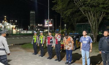 Patroli Malam Humanis, Polres Lingga Bangun Kepercayaan dan Rasa Aman