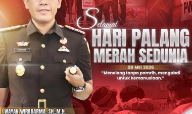 Kajari Batam Ucapkan Selamat Hari Palang Merah Sedunia 2026, Tegaskan Semangat Kemanusiaan
