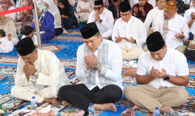 Kapolresta Barelang Bersama Forkopimda Hadiri Tasyakuran Walimatus Safar Wali Kota Batam