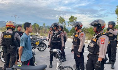 Patroli Perintis Presisi Samapta Polres Karimun Intensifkan Antisipasi Kerawanan Kamtibmas