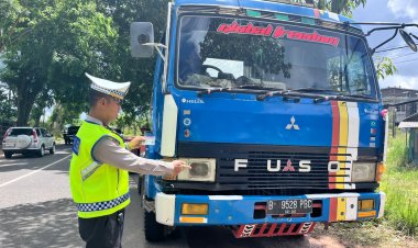 Tingkatkan Kepatuhan Pajak dan Keselamatan Jalan, Satlantas Polres Bintan Gelar Penertiban Simpatik di Kijang