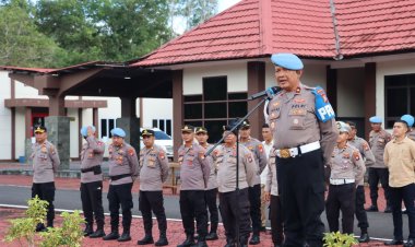 Pengawasan Internal Diperketat, Bidpropam Polda Kepri Lakukan Pemeriksaan Personel Polres Lingga