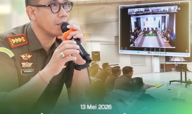 Kajari Batam Ikuti Evaluasi Capaian Kinerja Triwulan II Bersama Kejati Kepri