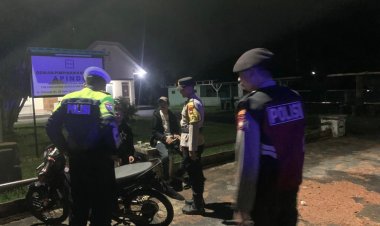 Situasi Kamtibmas Dijaga Ketat, Polres Lingga Intensifkan Patroli Malam di Titik Rawan