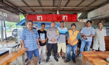 Minggu Kasih Kamtibmas, Polsek Batu Ampar Ajak Warga Batu Merah Jaga Situasi Kondusif dan Manfaatkan Layanan Polisi 110