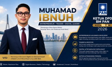 Profil Muhamad Ibnuh: Entrepreneur Digital, Trader, dan Ketua DPD BM PAN Kota Batam 2026