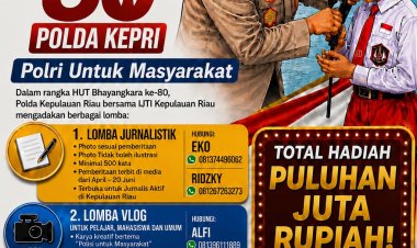 Polda Kepri dan IJTI Kepri Gelar Beragam Lomba Kreatif Sambut Hari Bhayangkara ke-80