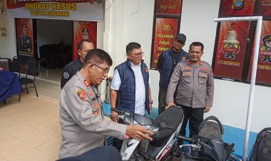Polsek Bengkong Ungkap Kasus Curanmor Viral, Dua Pelaku Anak Di Bawah Umur Diamankan