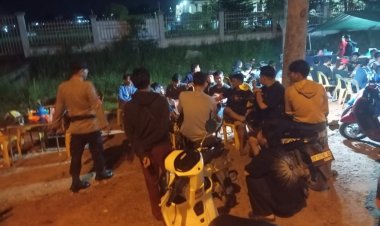 Polsek Batam Kota Respons Cepat Laporan 110, Bubarkan Aksi Balap Liar di Simpang Helm