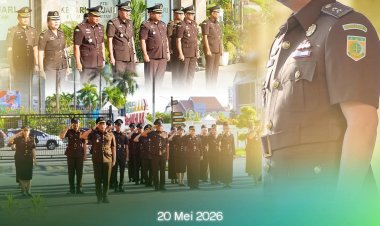 Kejari Batam Gelar Upacara Harkitnas ke-118, Teguhkan Semangat Nasionalisme dan Pengabdian