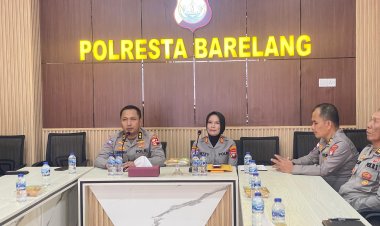 Supervisi dan Asistensi Polmas T.A. 2026, Korbinmas Baharkam Polri Dorong Optimalisasi Strategi Pemolisian Masyarakat di Polresta Barelang
