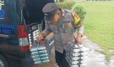 Polres Lingga Pastikan Setiap Porsi MBG Aman, Higienis dan Bernilai Gizi