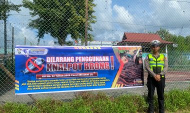 Patuhi Aturan, Hindari Knalpot Brong: Pesan Satlantas Polres Lingga kepada Masyarakat