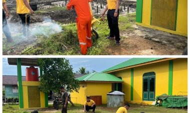 Polri untuk Masyarakat: Sinergi TNI-Polri dan Warga Bersihkan Kampung Gelam