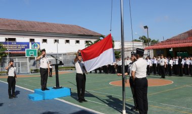 Khidmat dan Penuh Semangat, Rutan Batam Peringati Hari Kebangkitan Nasional ke-118