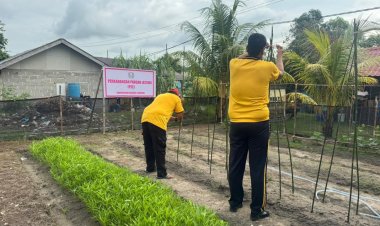 Polsek Senayang Konsisten Kelola P2L, Wujud Dukungan Nyata Program Ketahanan Pangan