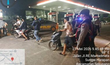 Polri untuk Masyarakat: Polsek Sekupang Tindak Tegas Balap Liar, 22 Kendaraan Diamankan dalam Operasi Cipkon