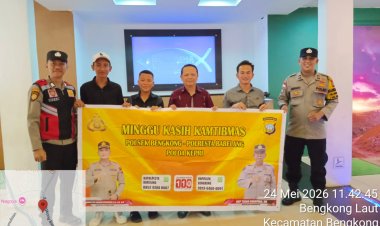 Polsek Bengkong Pererat Silaturahmi dengan Jemaat melalui Minggu Kasih Kamtibmas di GBI Tabgha