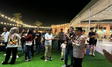 Polsek Bengkong Amankan Turnamen Padel HIPMI X NAPSKIN di Seaside Padel Club Berlangsung Tertib dan Kondusif