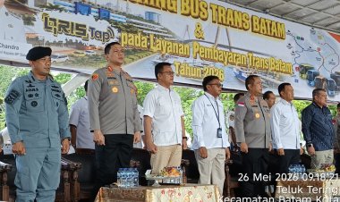 Kapolresta Barelang Dampingi Kapolda Kepri Hadiri Launching Bus Trans Batam dan QRIS TAP Tahun 2026
