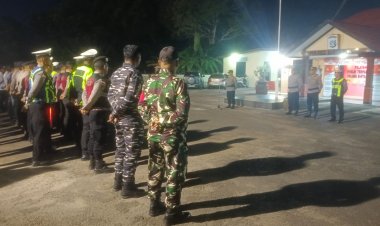Demi terwujudnya pawai takbiran idul Adha 1447H yang kondusif, Polres Bintan berikan pengamanan maksimal