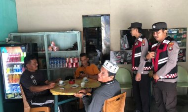 Polsek Senayang Gelar Patroli Dialogis, Ajak Warga Jaga Keamanan dan Ketertiban