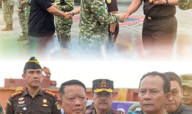 Kajati Kepri Tinjau Langsung Penggagalan Penyelundupan 390 Ton Minerba Ilegal di Batam