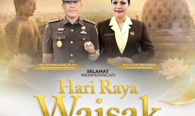 Kajari Batam dan Ketua IAD Ucapkan Selamat Hari Raya Waisak 2026