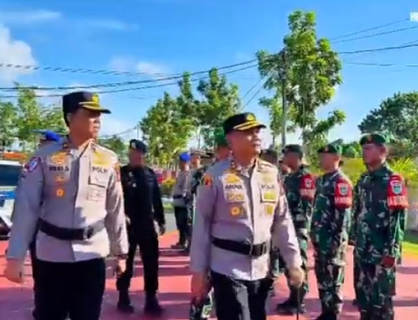 Polres Bintan Gelar Apel Gelar Pasukan, Siap Amankan Peringatan May Day 2026