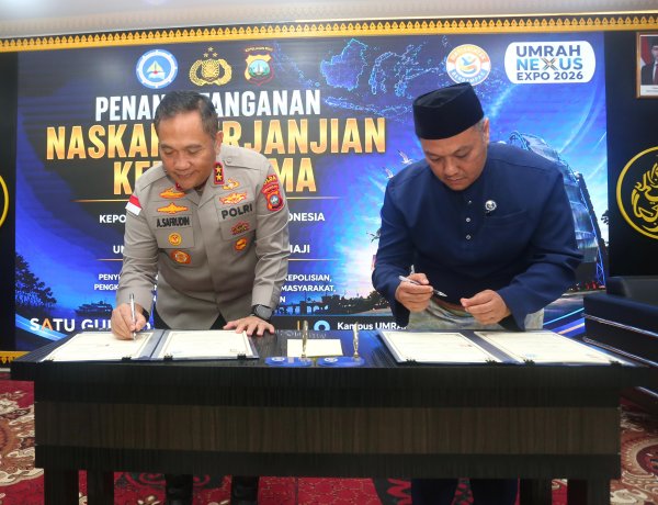 Polda Kepri dan UMRAH Resmikan Kolaborasi Akademik melalui Pusat Studi Kepolisian