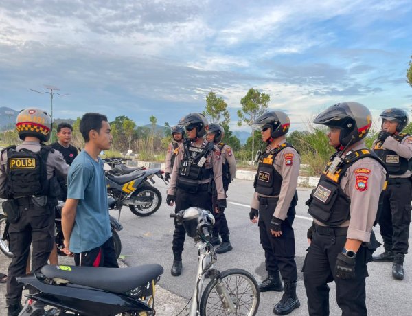 Patroli Perintis Presisi Samapta Polres Karimun Intensifkan Antisipasi Kerawanan Kamtibmas