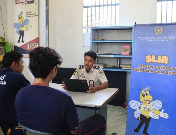 Lapas Batam Kenalkan SLIR, Permudah Layanan Integrasi dan Remisi Warga Binaan