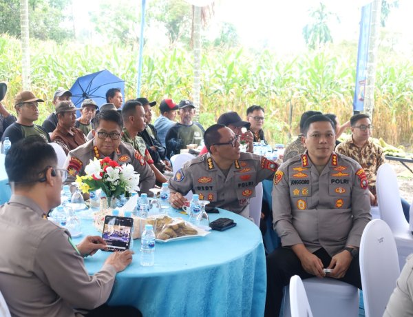 Polresta Barelang Perkuat Ketahanan Pangan Nasional Lewat Panen Raya Jagung dan Launching SPPG