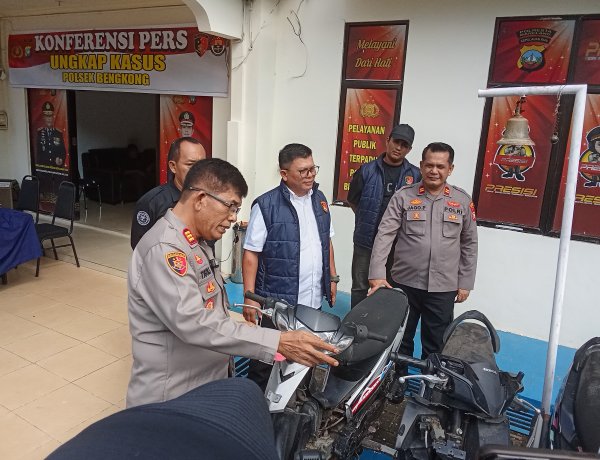 Polsek Bengkong Ungkap Kasus Curanmor Viral, Dua Pelaku Anak Di Bawah Umur Diamankan