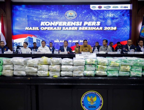 BNN RI Bongkar Jaringan Narkotika Nasional dan Internasional, 31 Tersangka Diamankan
