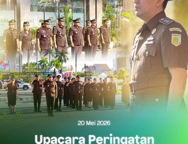 Kejari Batam Gelar Upacara Harkitnas ke-118, Teguhkan Semangat Nasionalisme dan Pengabdian