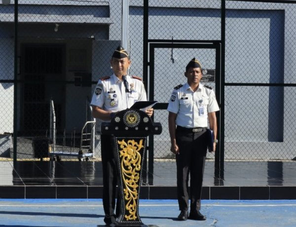 Lapas Batam Gelar Upacara Hari Kebangkitan Nasional ke-118, Kobarkan Semangat Persatuan Bangsa