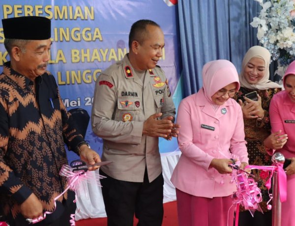 Dukung Program Makan Bergizi, Polres Lingga Resmikan SPPG YKB Ke-4 di Lingga Utara