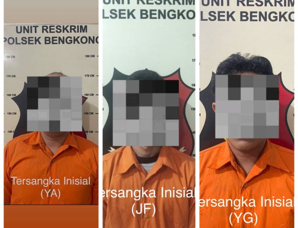 Polsek Bengkong Berhasil Ungkap Kasus Pengeroyokan, Tiga Pelaku Diamankan
