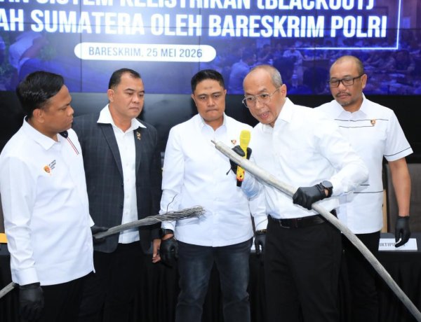 Bareskrim Polri Ungkap Hasil Investigasi Awal Blackout Sumatera, Dipastikan Tidak Ada Unsur Sabotase