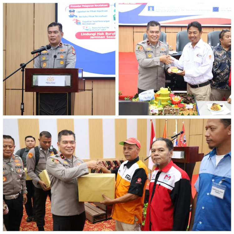 Kawal May Day dengan Humanis, Polsek Batu Ampar Pastikan Seminar KSBSI Aman dan Lancar