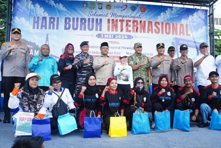 Semangat May Day 2026, Buruh Batam Gaungkan Kesejahteraan dan Martabat Pekerja
