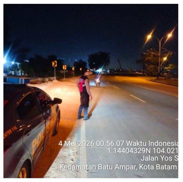 Polsek Lubuk Baja Respon Cepat Laporan 110, Patroli Datangi TKP Dugaan Keributan di Kelurahan Pelita