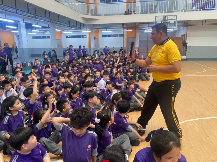 Sosialisasi Anti Bullying di Sekolah Yehonala Batam, Polresta Barelang Ajak Siswa Ciptakan Lingkungan Aman dan Saling Mengharga